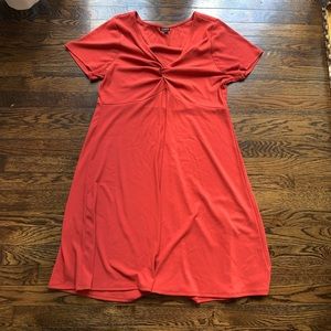 Burnt Orange Torrid Dress